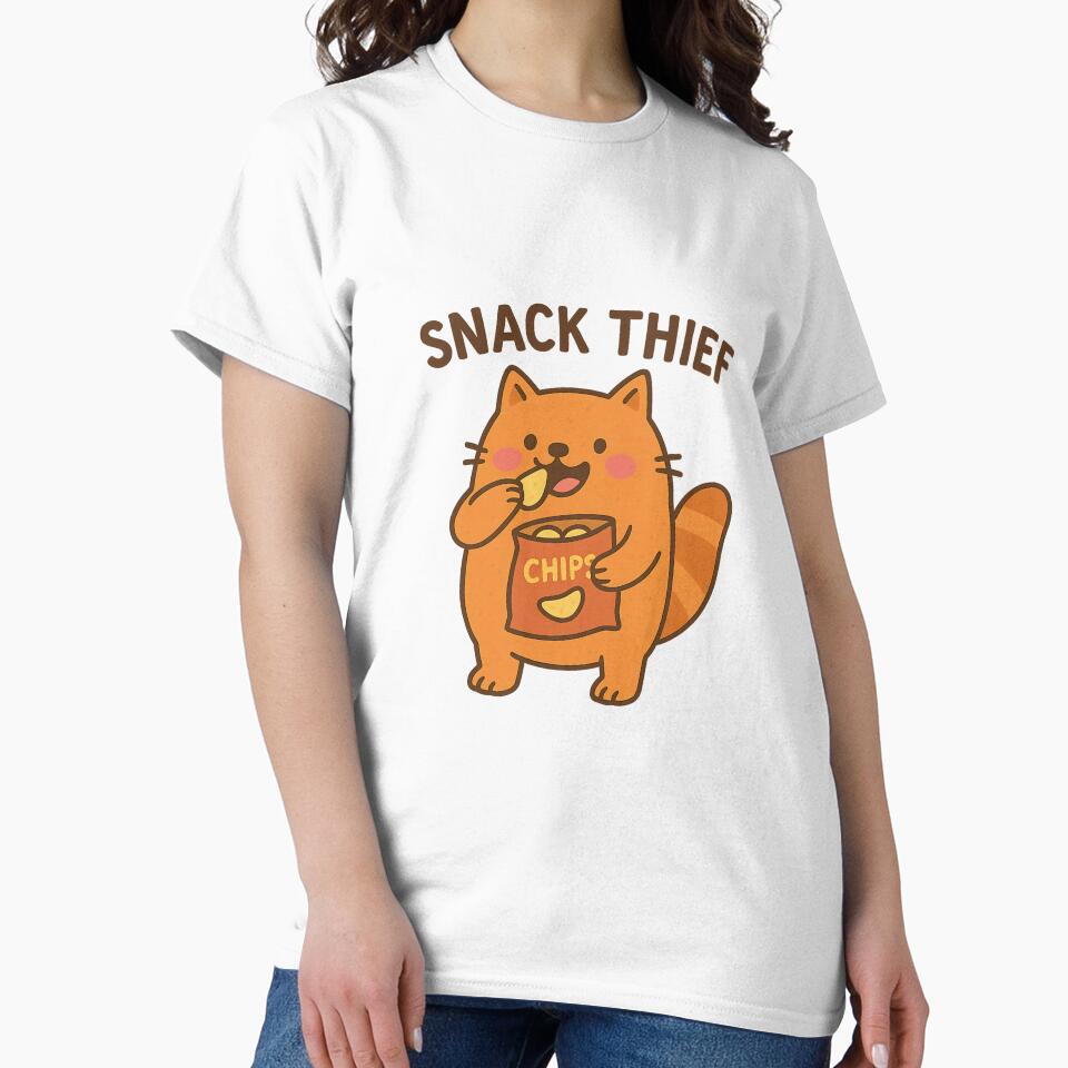 Snack Thief – Chunky Orange Cat Edition by ALITOPRINCE