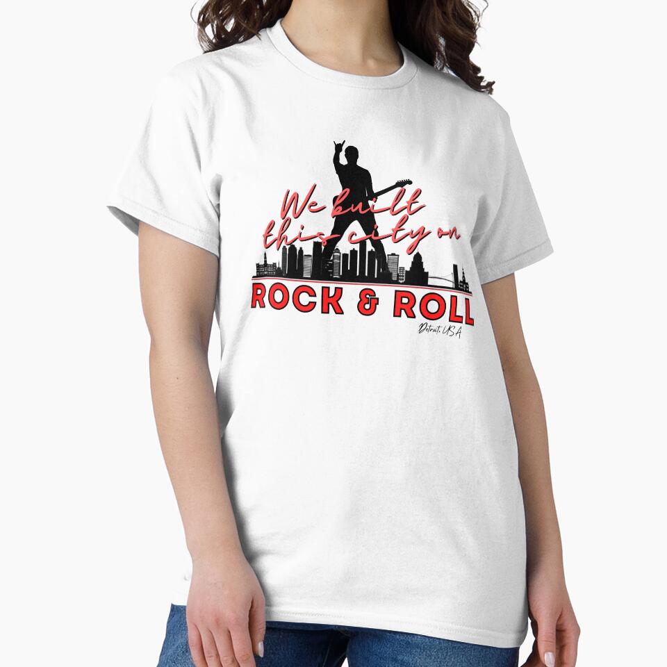 We Built this City - Detroit, Red by Mean-Musician