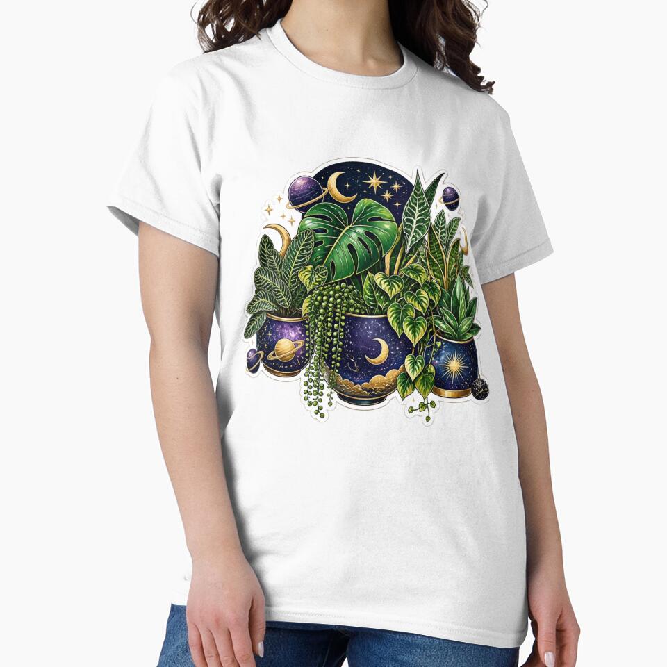 Cosmic Houseplants Galactic Garden by StickyGuys