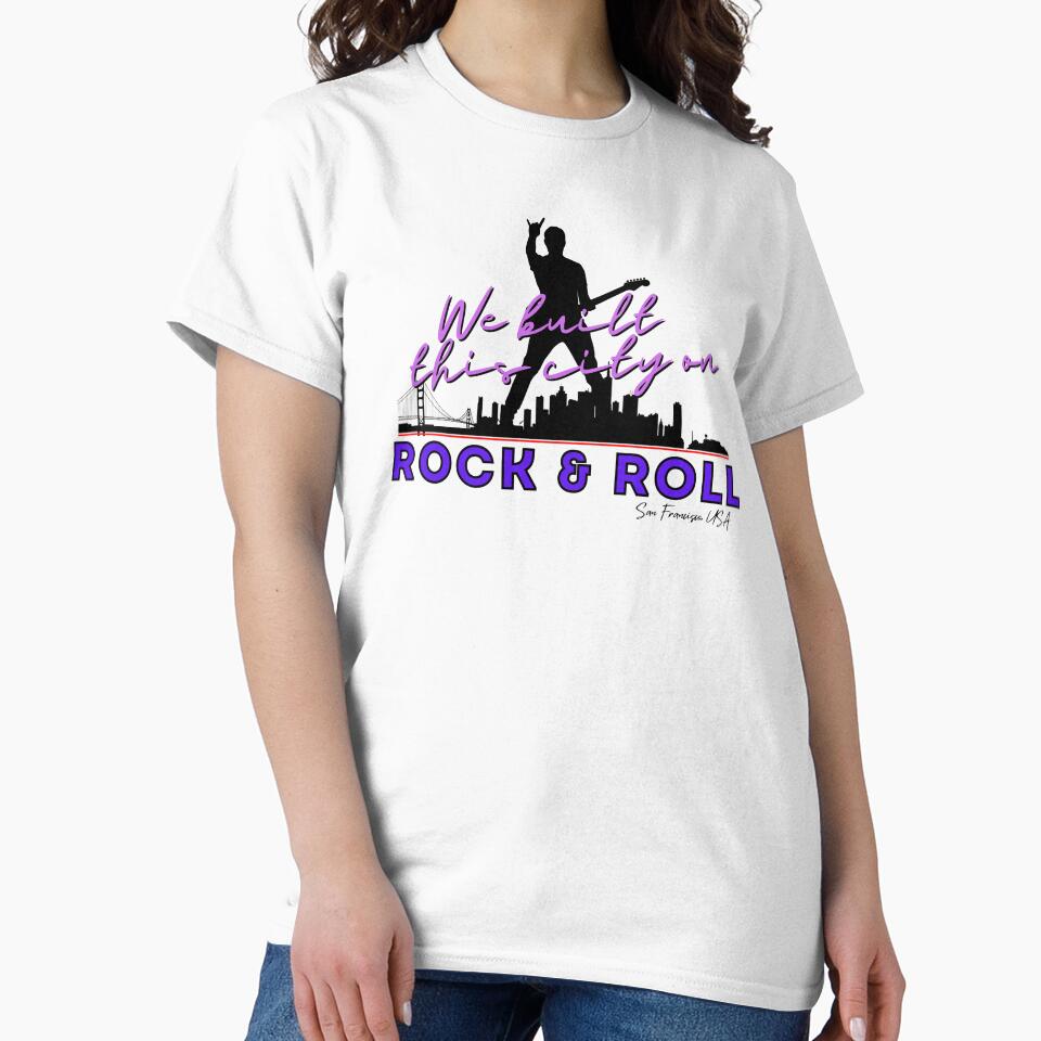We Built this City - San Francisco, Purple by Mean-Musician