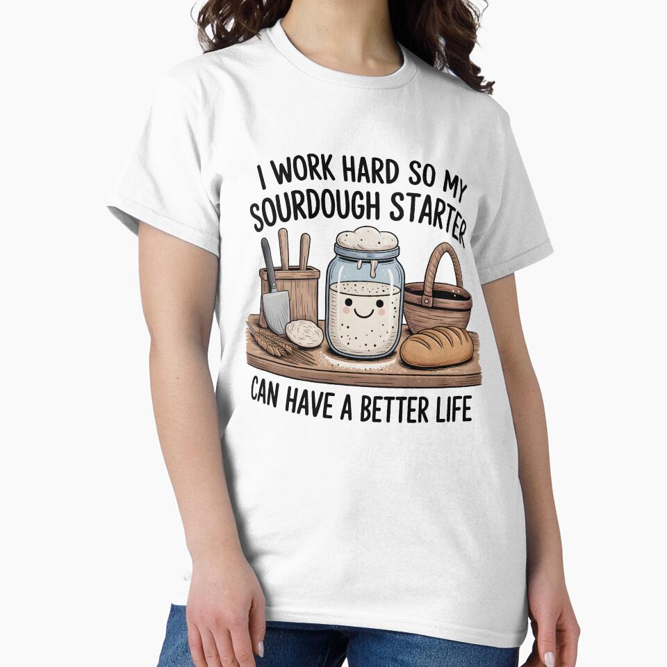 Sourdough Starter Parent by Bal Drops