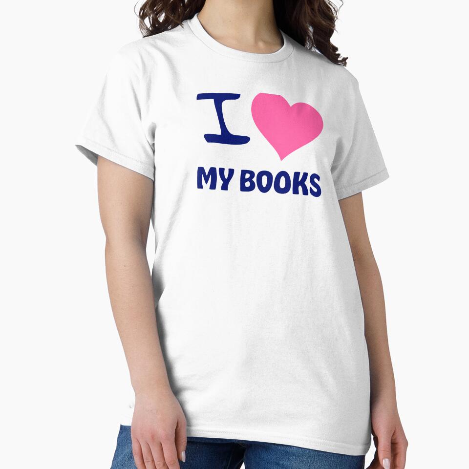 I Love My Books | Books | Book | Book Aesthetic | Kindle | Bookish | Booktok by ShoniwDesigns
