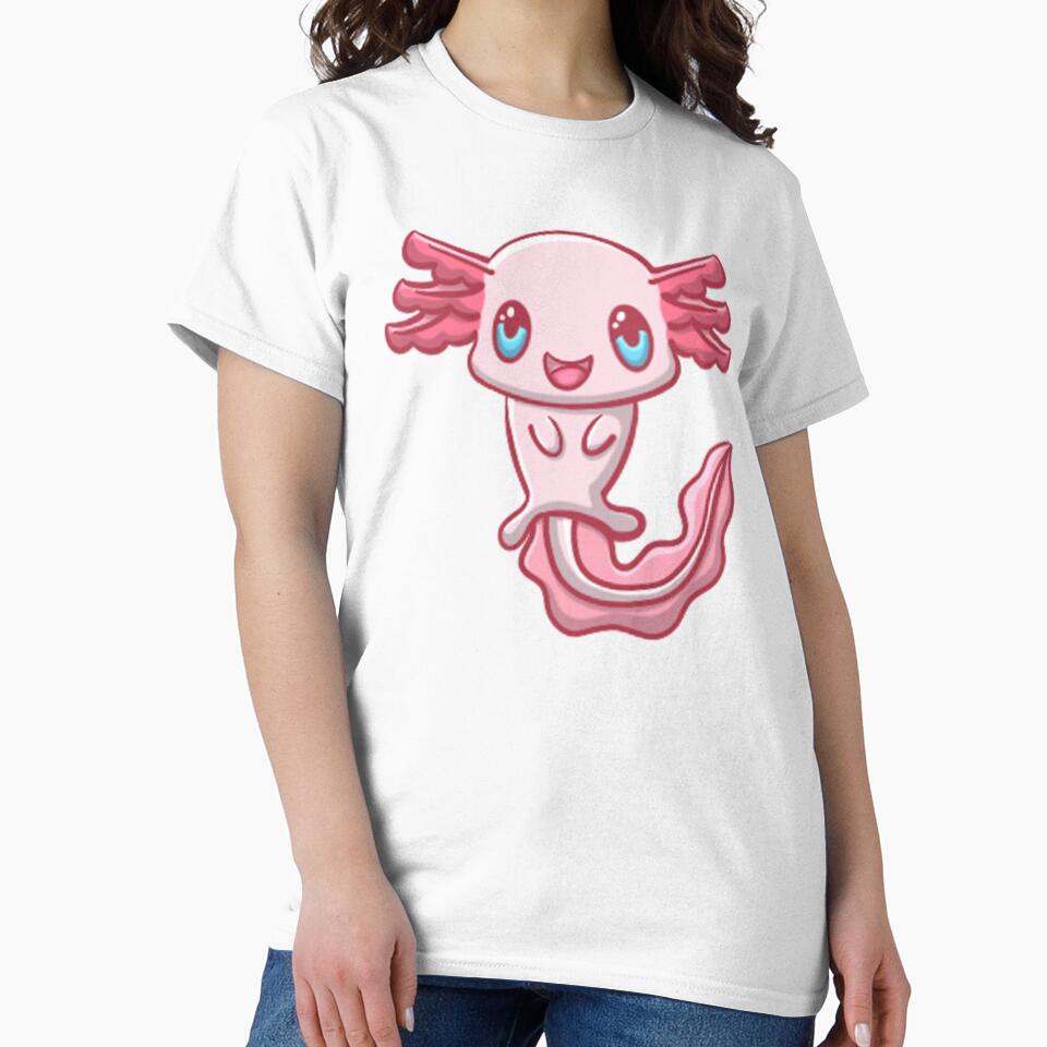 Albino Axolotl by NLDStudios