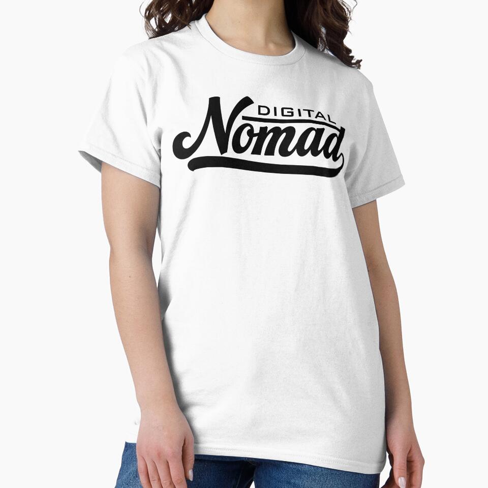 Digital Nomad [black text] by shutterpillow-