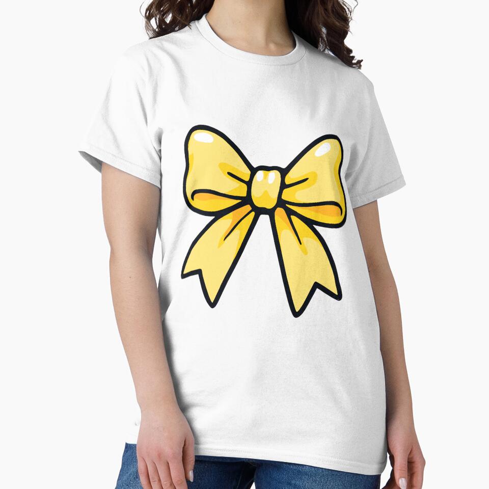 Yellow Bow by FarieArt