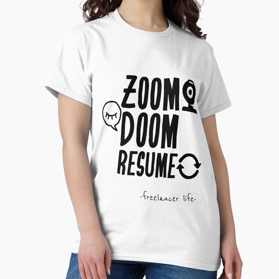 Zoom Doom Resume – Freelancer Life by Honominu