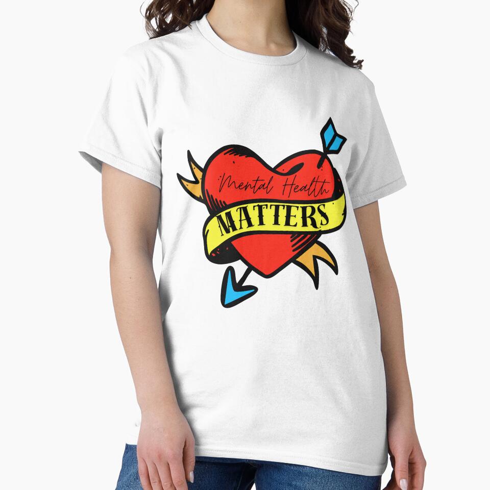 Mental Health Matters - Heart Tattoo by Mc  Matters