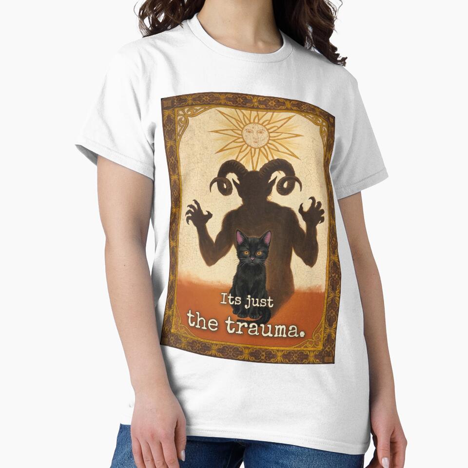 Shadow Self Kitten Tarot Sun Cat Whimsigoth Dark Feminine by BLACKCAT-COVEN