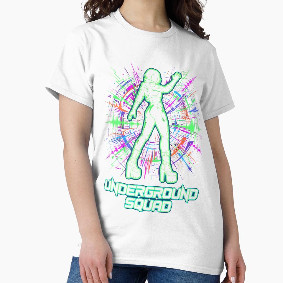 Cyberpunk Acid Techno Underground Squad Rave by SplashTastic