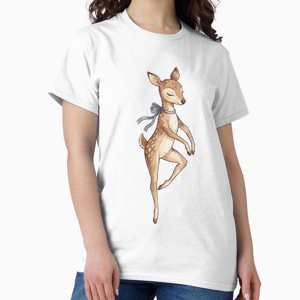 Balletcore Aesthetic: Deer in Demi-Plié by bapupa