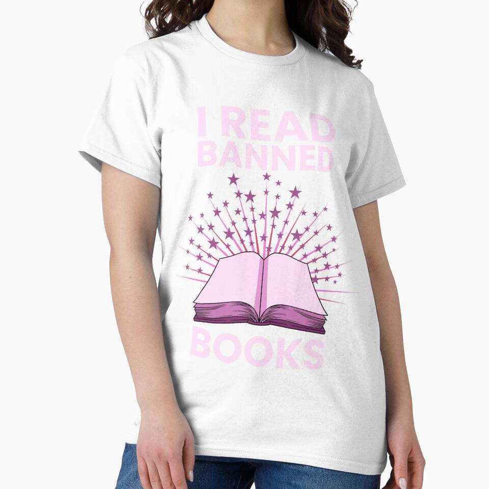 I Read Banned Books Reader Tee by Manisma Road