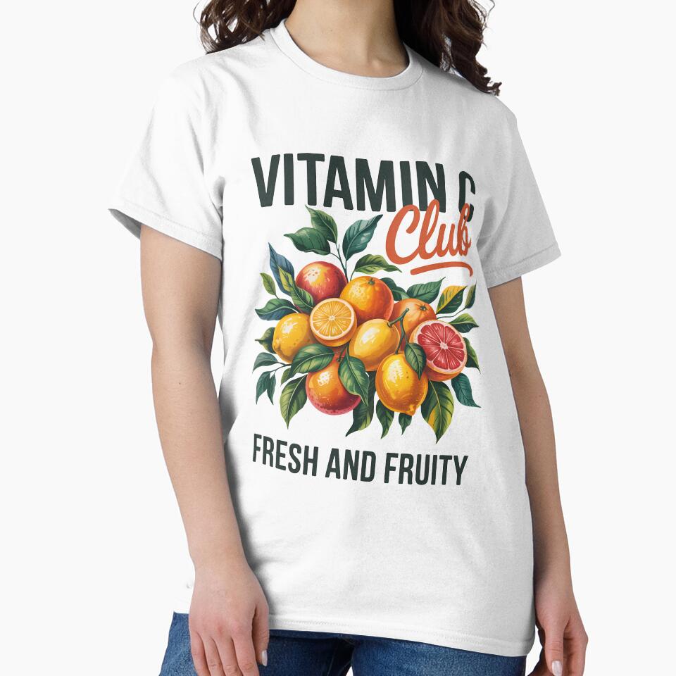Vintage Botanical Citrus Fruit Design by VogueWow