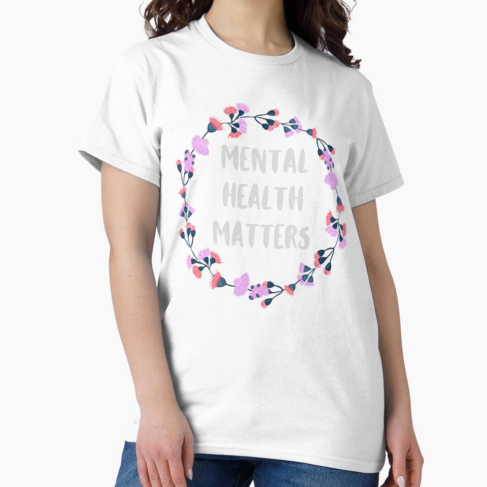 Mental Health Matters Flower by ILLYL Creatives