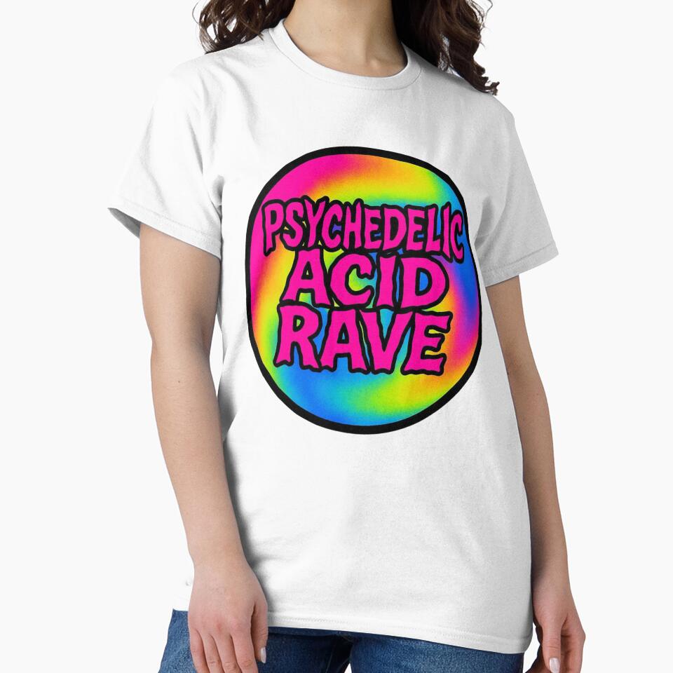 Psychedelic Acid Rave – Neon Trippy Techno by |TRSSHOP|