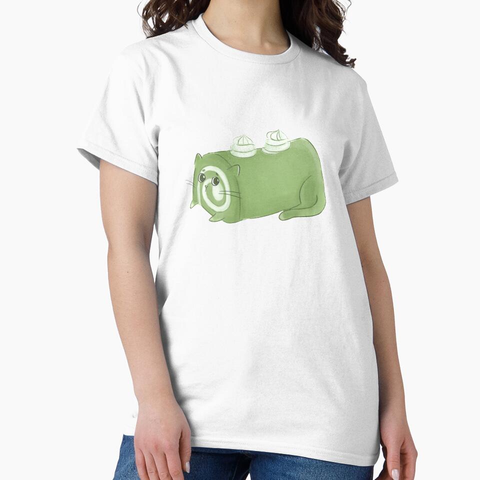 Matcha Roll Cat by Sweets-trolley