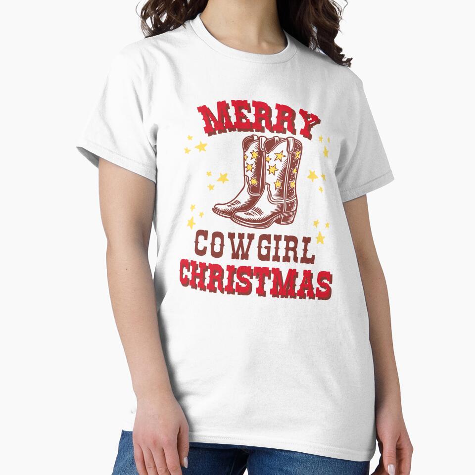 Merry Cowgirl Christmas by Looks Like Fun co.