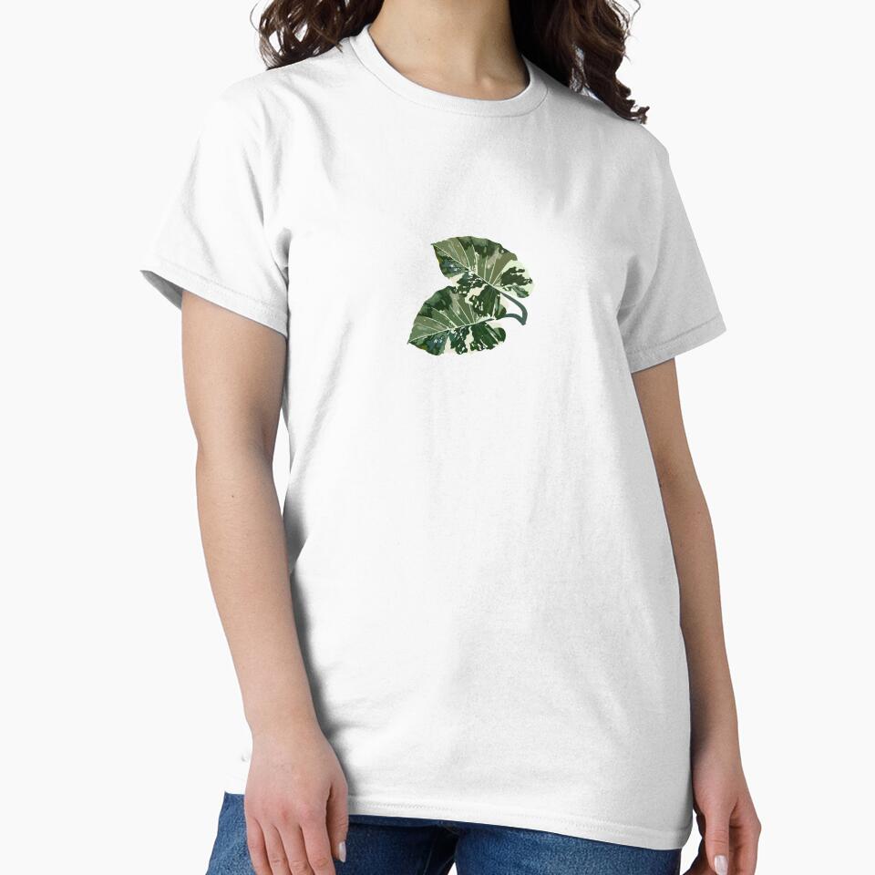 Abstract Tropical Plant by rocklandsticker