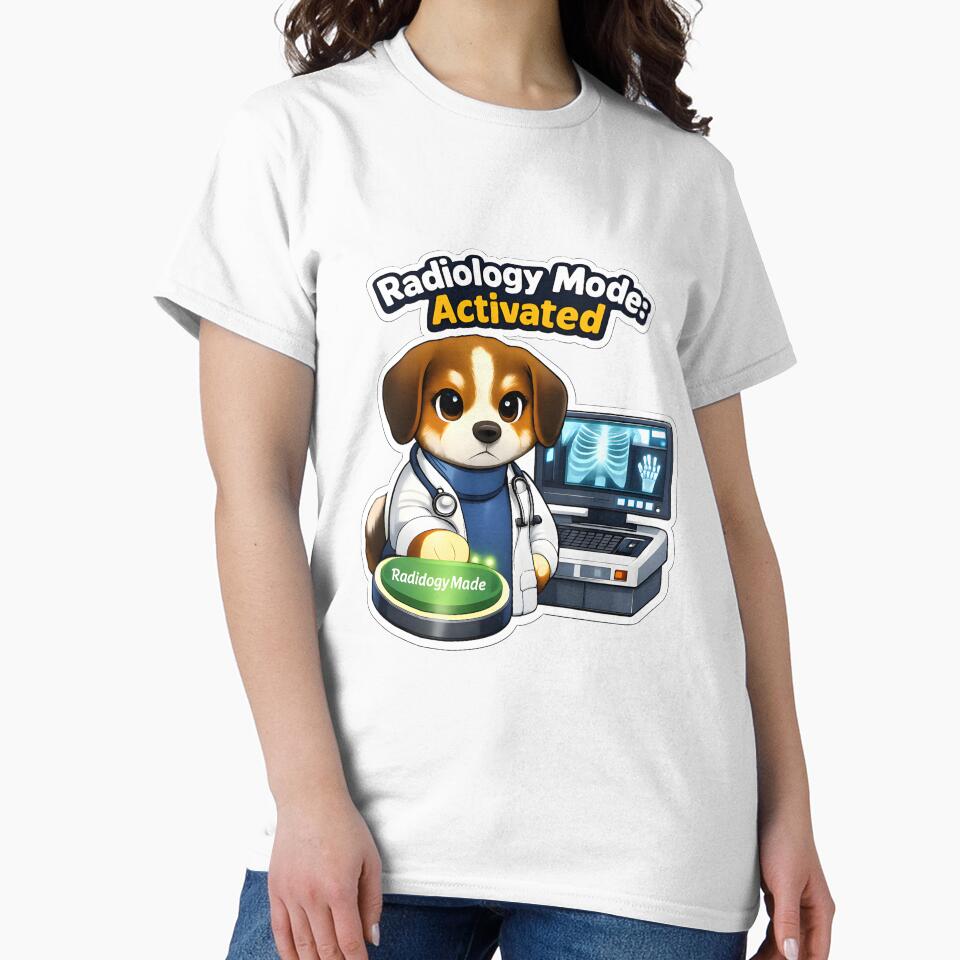 Radiology Mode Activated – Funny Veterinary X-Ray Design by Bettybee00