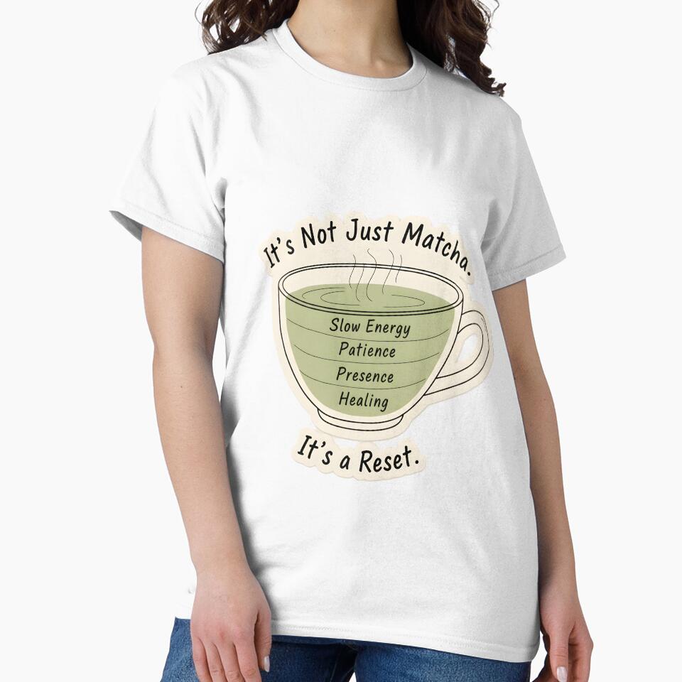 Matcha Is Slow Energy by Nemya art