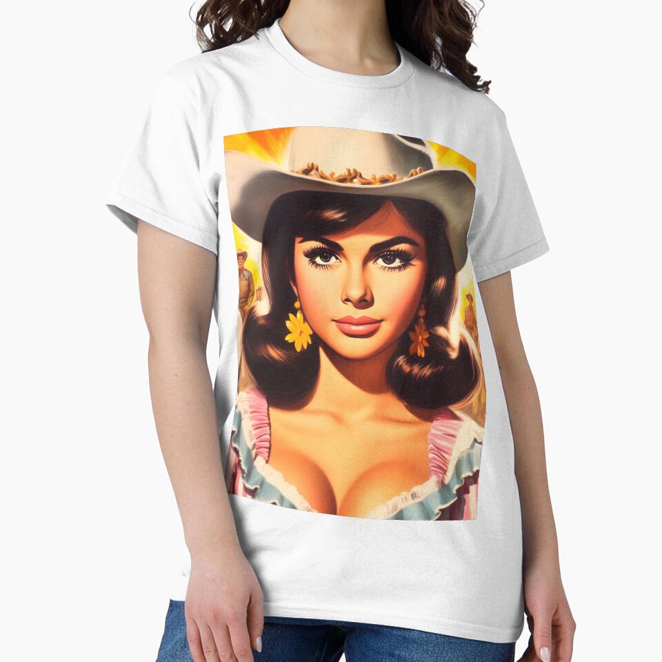 Cute Cowgirl Pin up by PulpVintage