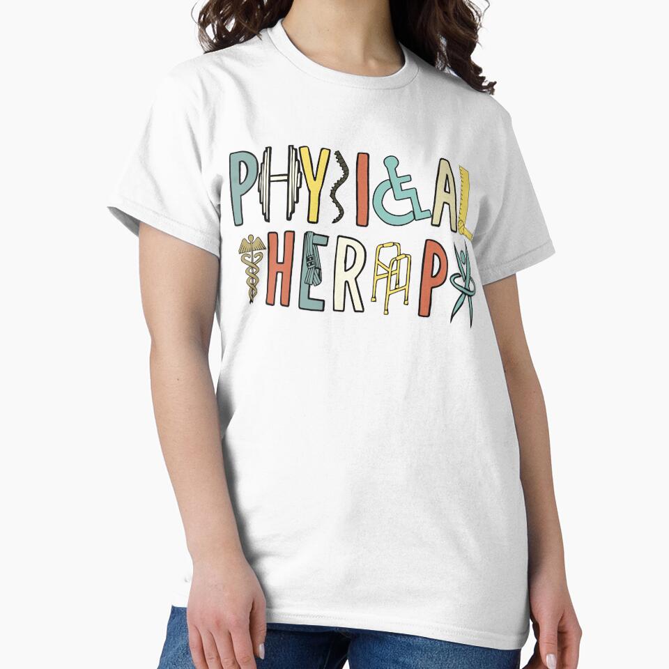 Funny Physical Therapist, Retro Vintage Physical Therapy Sweatshirt by maverickbott