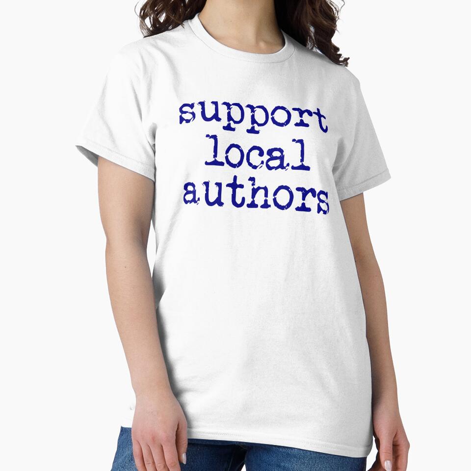 support local authors navy blue by TeaRoseWriter