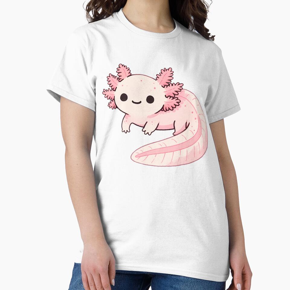 Cherry Blossom Axolotl by UmbrellaStudio1