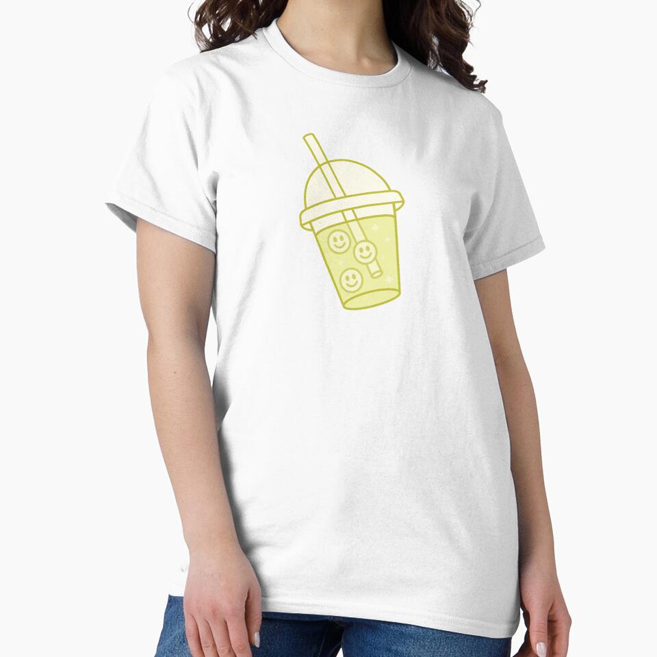Green Smiley Boba by Alysha Newton
