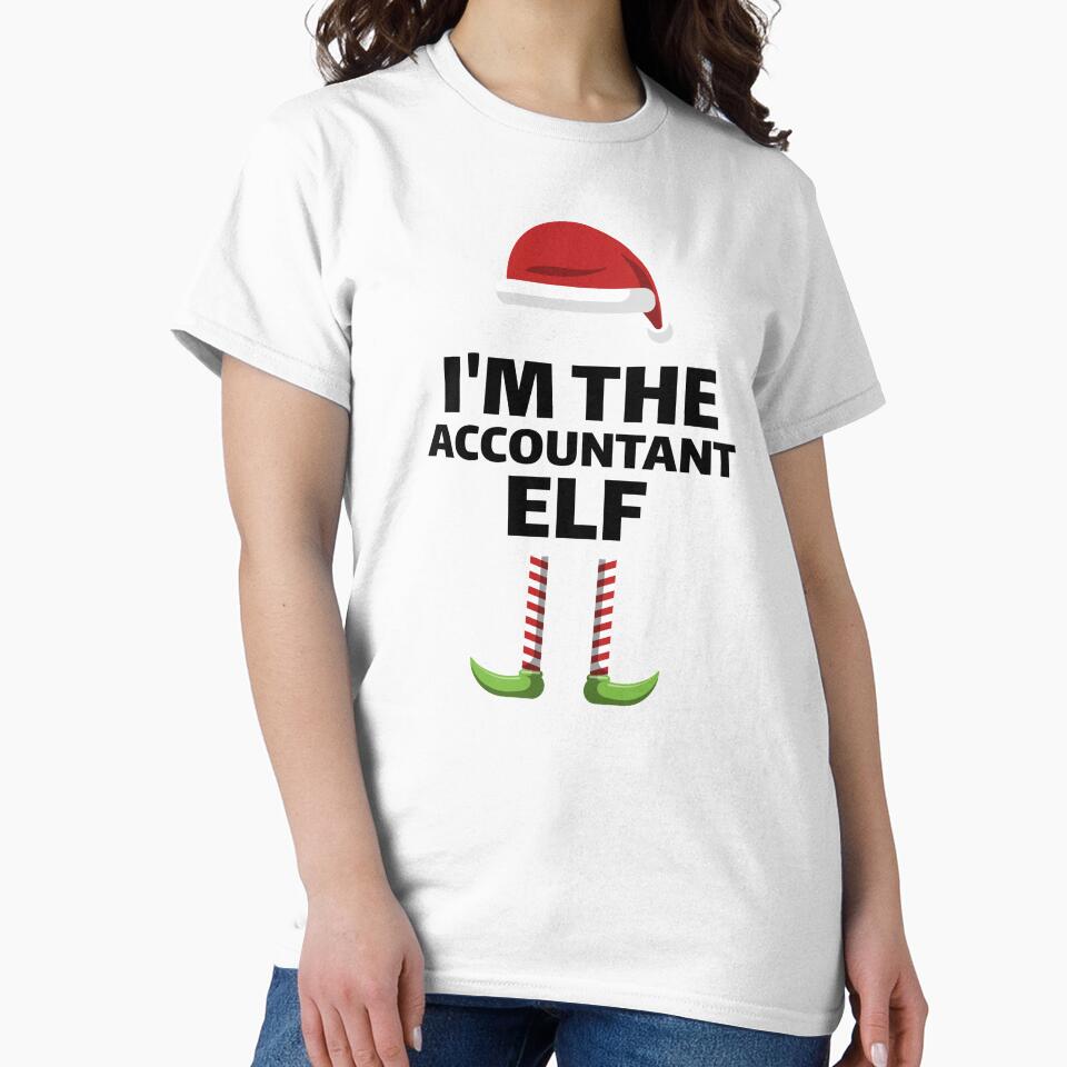 Christmas accountant elf matching group costume by Jeangel97