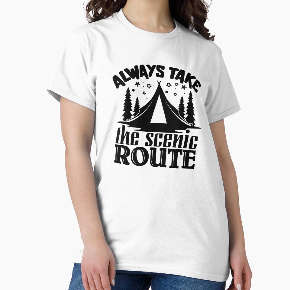 Always take the scenic route by Wit & Wear Company
