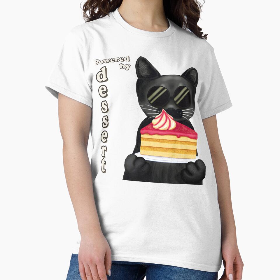 Powered by Dessert | Cool Black Cat Cake by More Prussian Blue