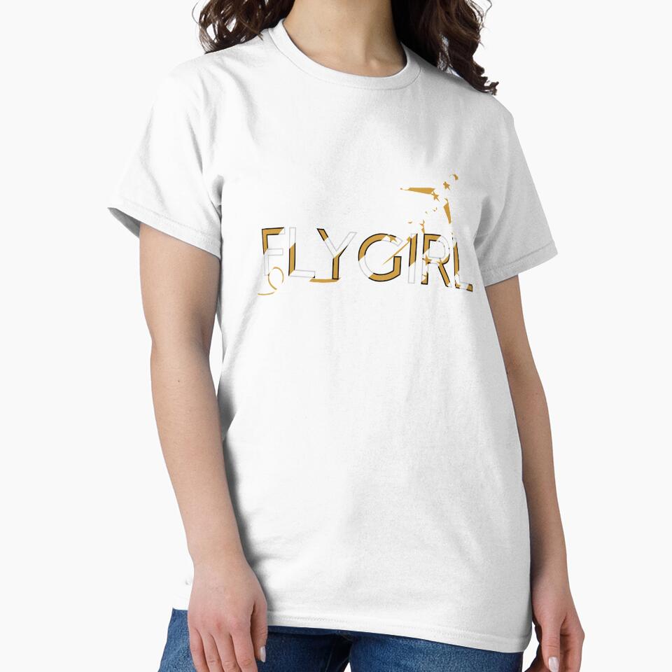 Fly Girl Air Hostess Cabin Crew Funny Flying Aviation by patroart