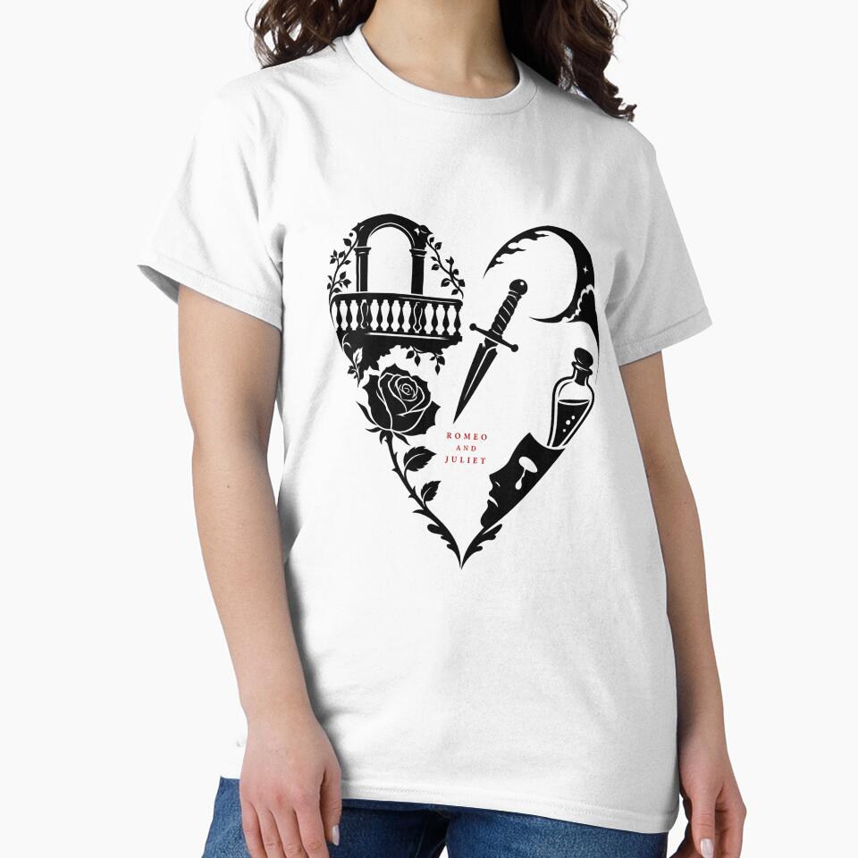 Romeo and Juliet Heart Of Icons Tragedy Art by Fenay Designs