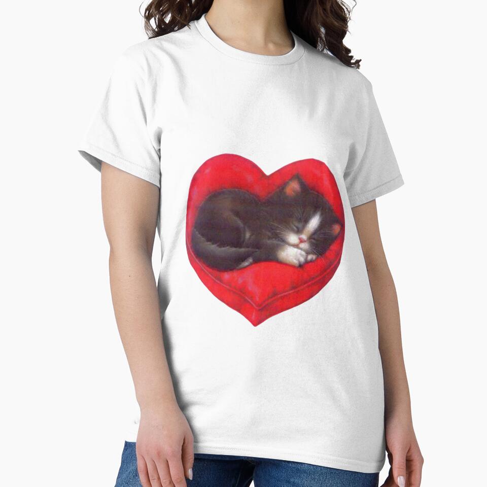 Vintage valentine's day cat by Pixiedrop