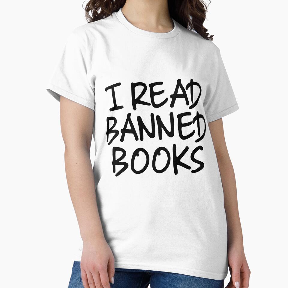I Read Banned Books Funny Book Quote by mariejosee22