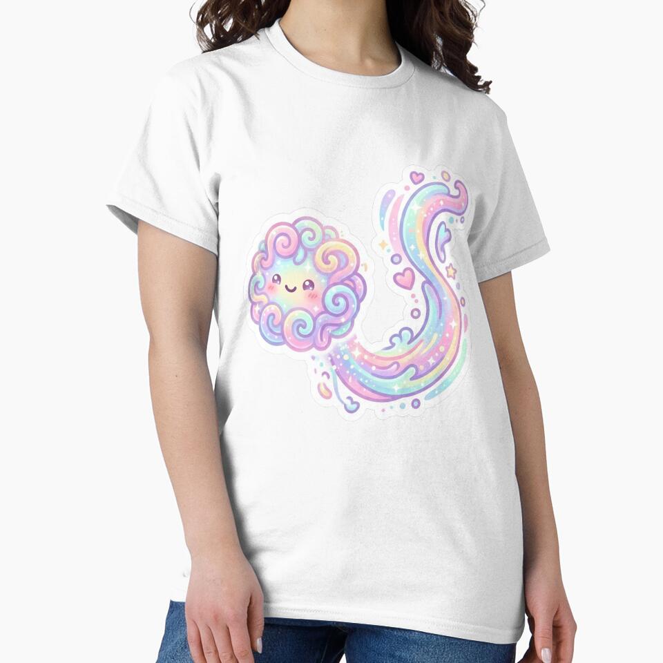 Pastel Rainbow Cloud Kawaii Magic by CuteRage