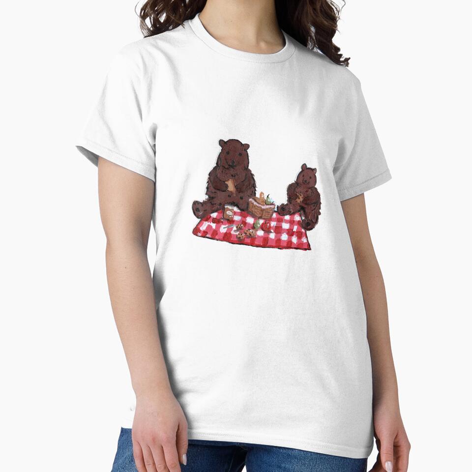 Cute Bear Picnic by knickknackgirl