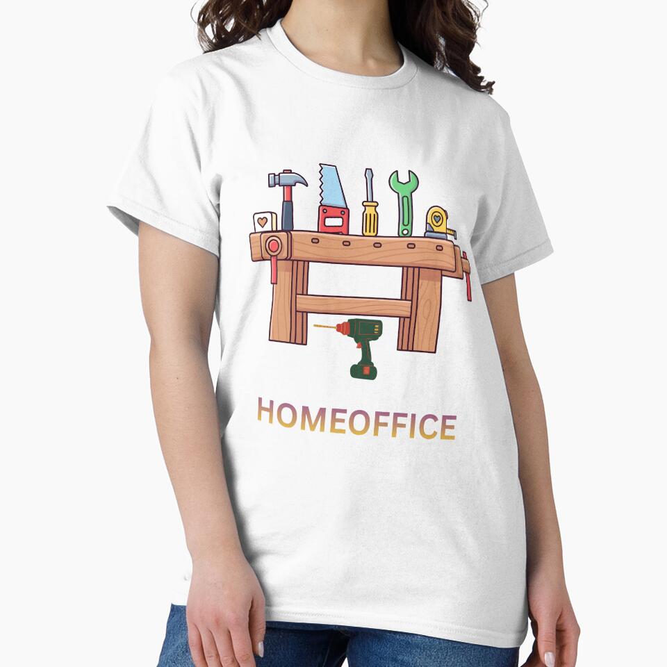 Home Office - My Workbench for Every Job by LunaPrintCo