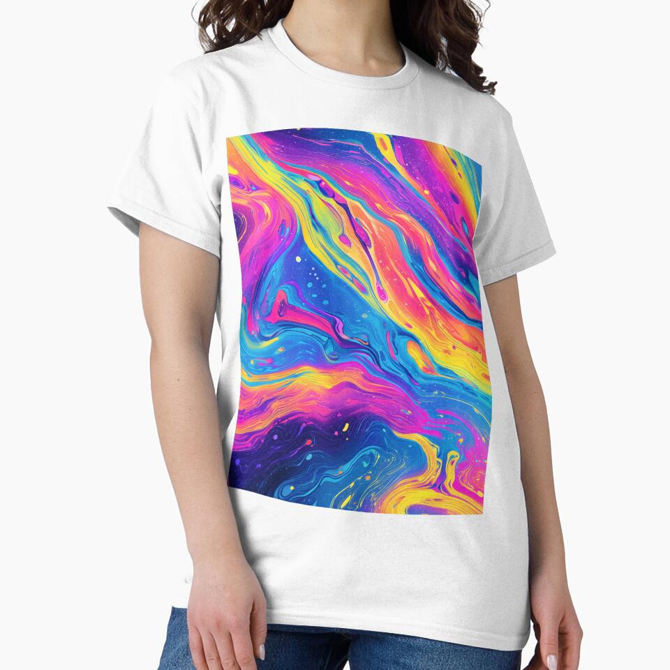 Cosmic Melt – Ultra Vibrant Psychedelic Swirl by RottingDreams