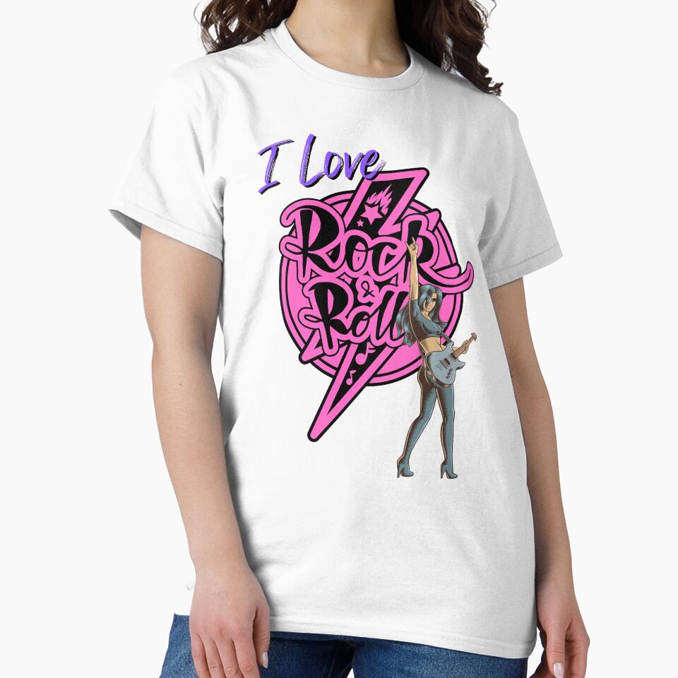 I Love Rock& Roll - Pink, Light by Mean-Musician
