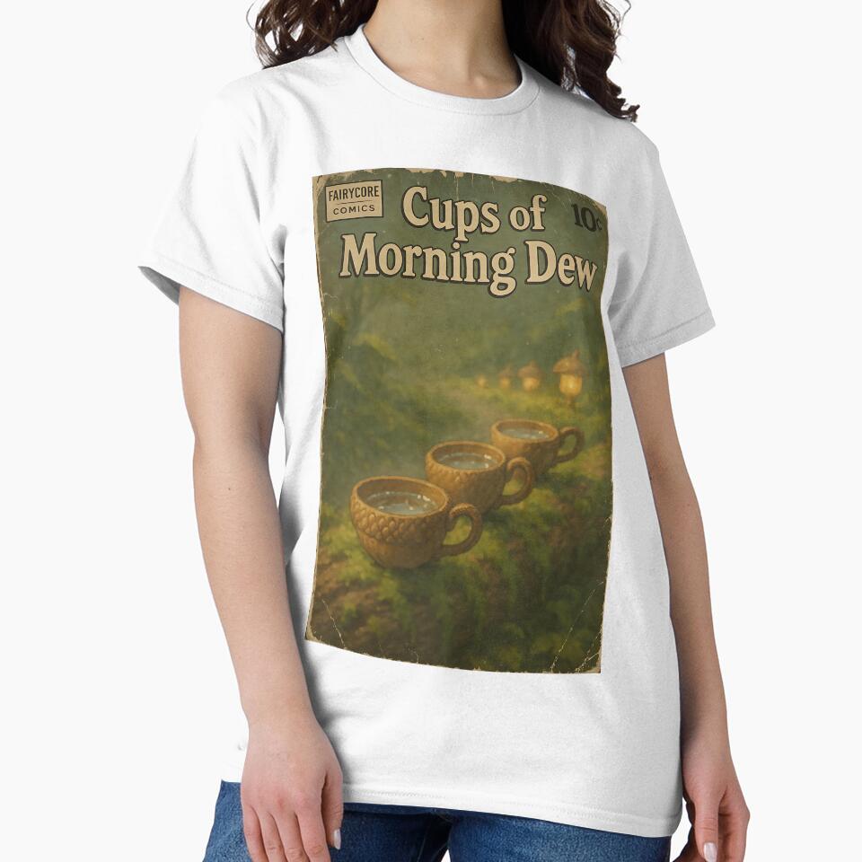 Dreamy Fairycore Art: Cups of morning dew by bapupa