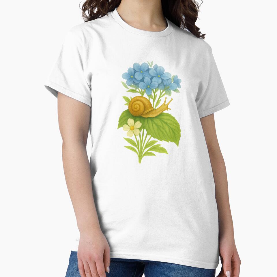 Snail’s Hydrangea Stroll by mia-miranda