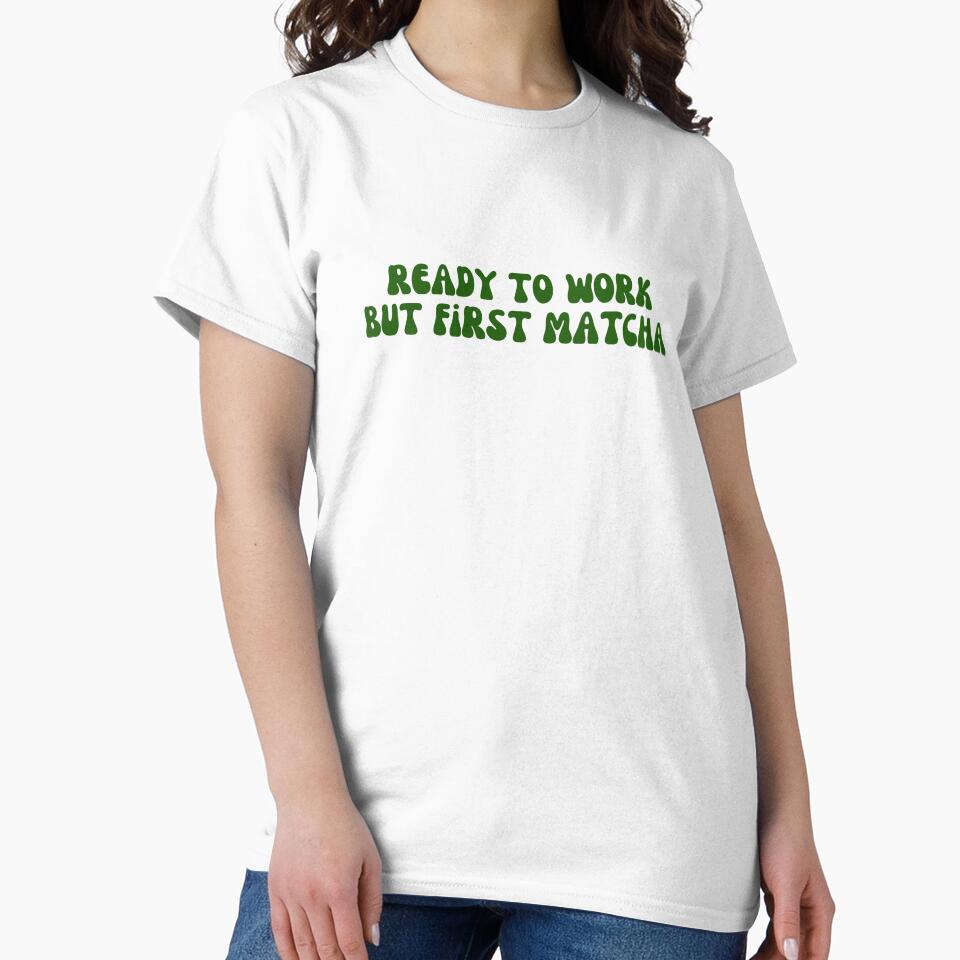 Matcha - Ready to work but first matcha by PYXOO