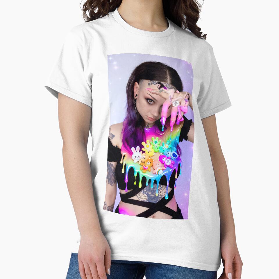 Psychedelic Kawaii Goth: Zheani Alternative Pop Art by y2kponyclub