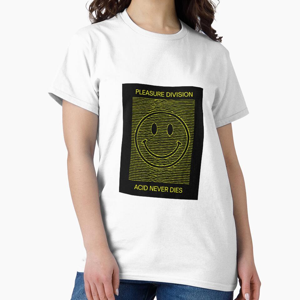 Pleasure Division – Acid Never Dies Neon Rave Design by Pokah79