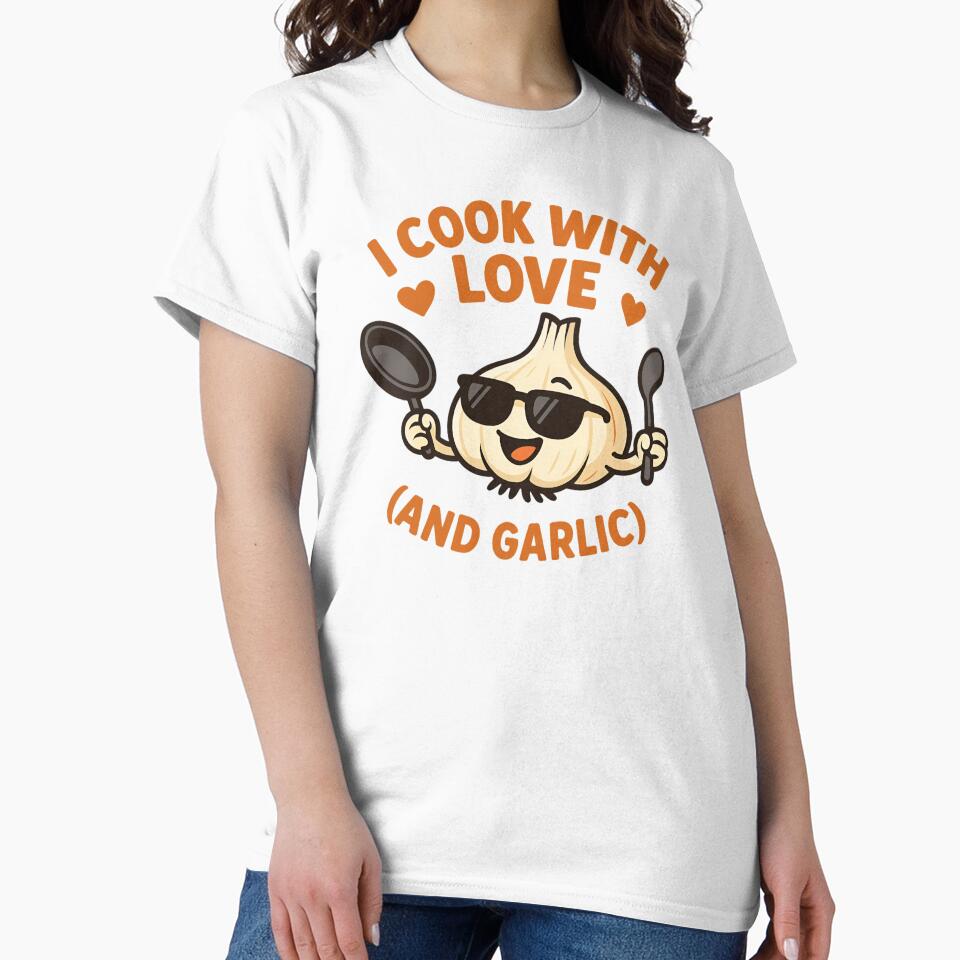 Kitchen Humor I Cook With Love and Garlic by Blok45
