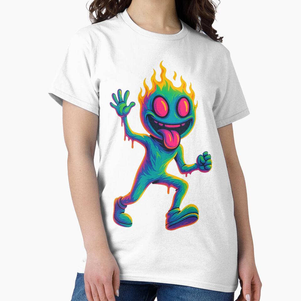 Neon Overload – Trippy Street Vibes by MK-WOOD