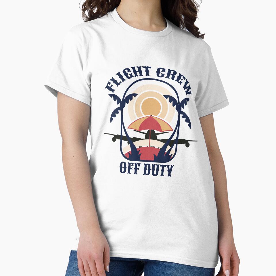 Flight Crew OFF DUTY  - Captain Pilot First Officer Flight Attendant Cabin Crew by AviationArtists