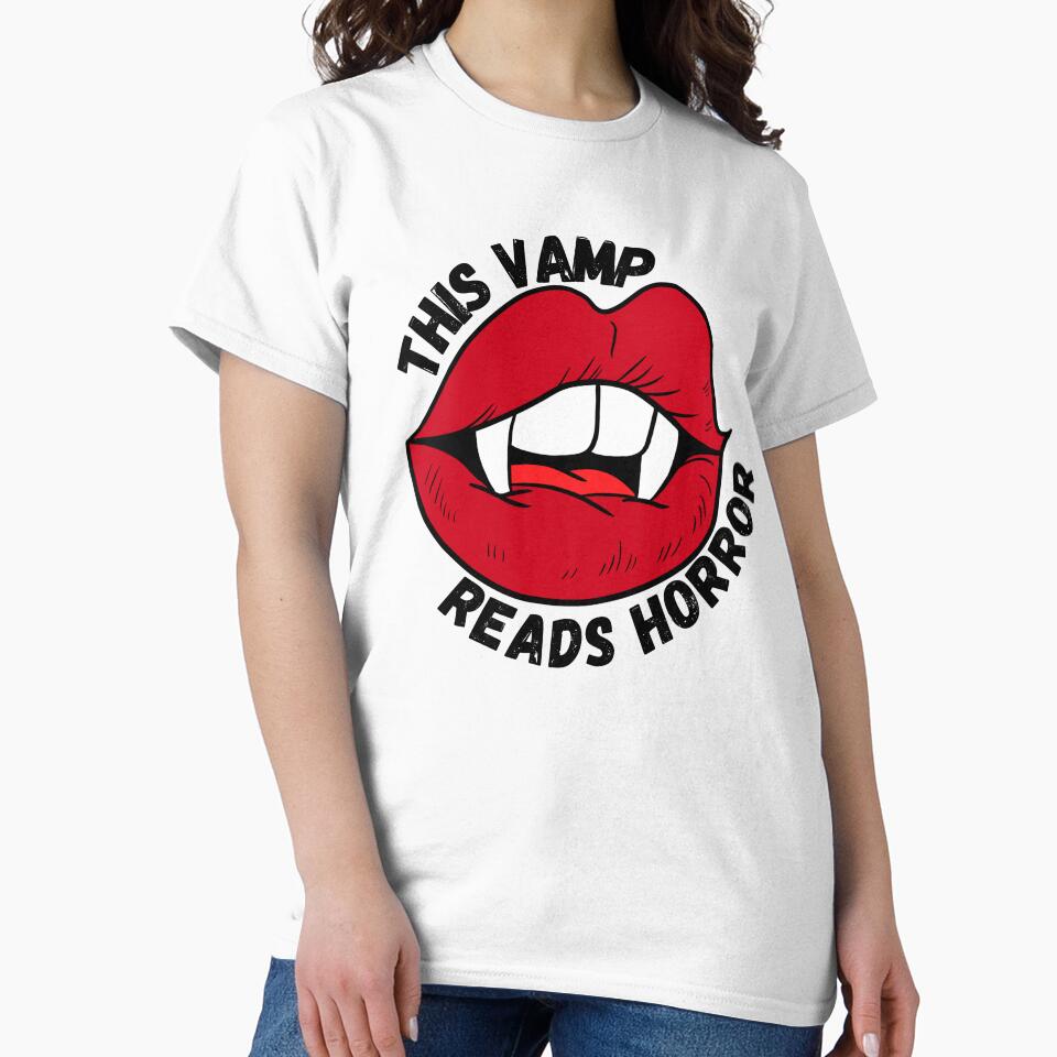 This Vamp Reads Horror by OscarAndOphelia