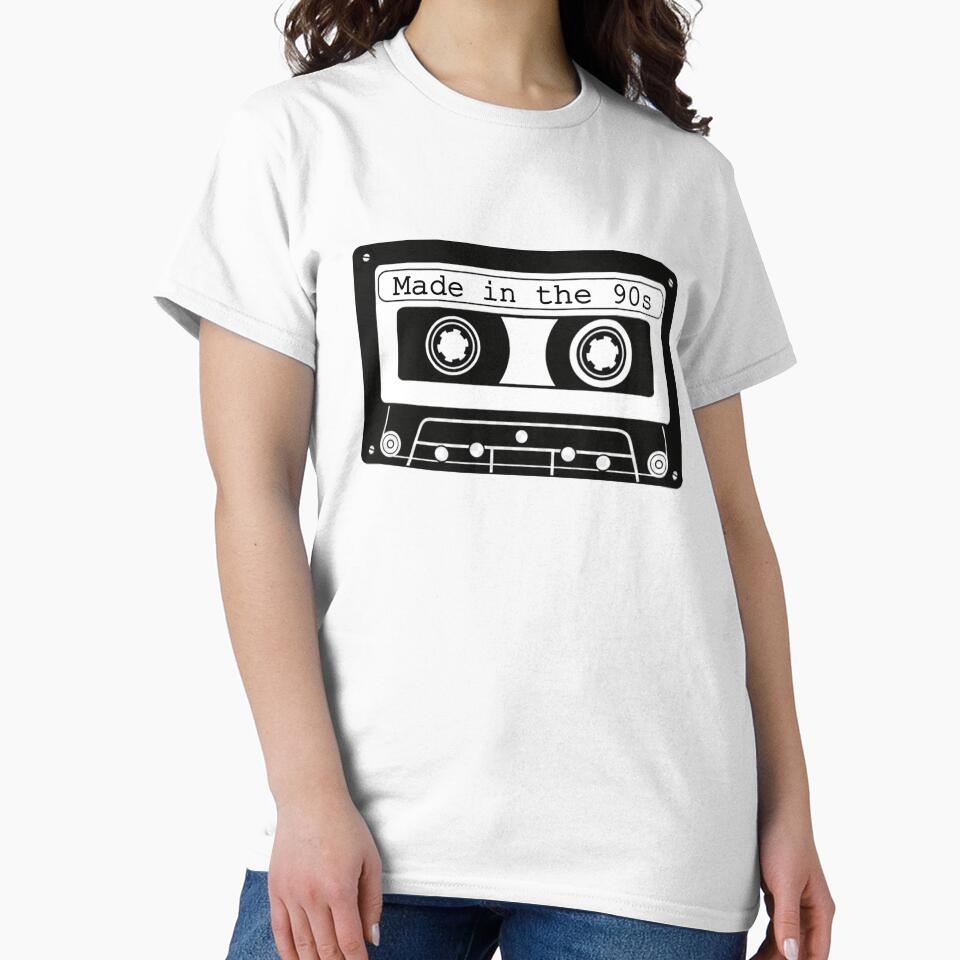 Made In The 90s Vintage Retro Tape Gift by acherriemae